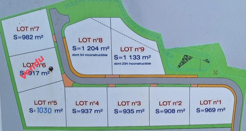 Vente Terrain BATS - -935 m² - (40320)