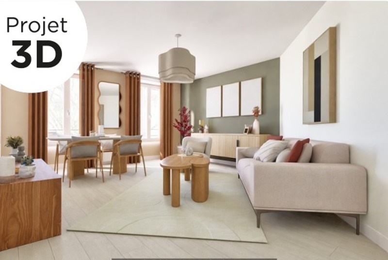Vente Appartement OULLINS - 2 pièces -54 m² - (69600)