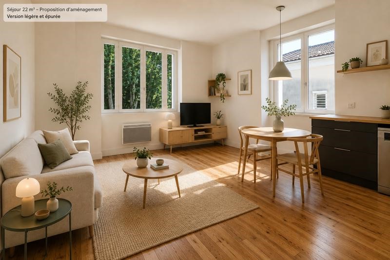 Vente Appartement MONT DE MARSAN - 2 pièces -45 m² - (40000)