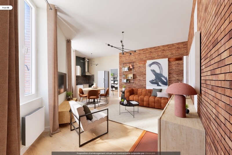 Vente Appartement VERFEIL - 3 pièces -61 m² - (31590)