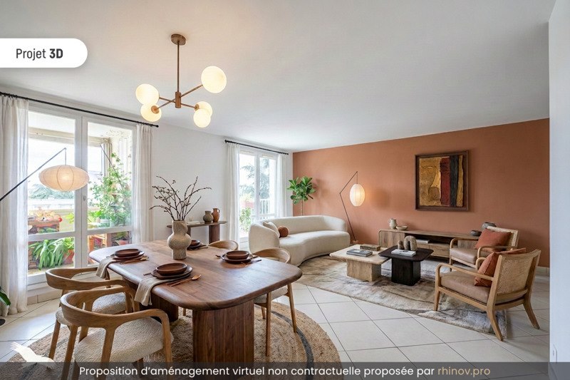 Vente Appartement VENISSIEUX - 4 pièces -92 m² - (69200)