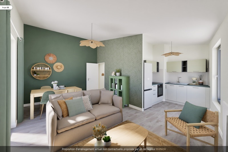 Vente Appartement BORDEAUX - 3 pièces -64 m² - (33300)