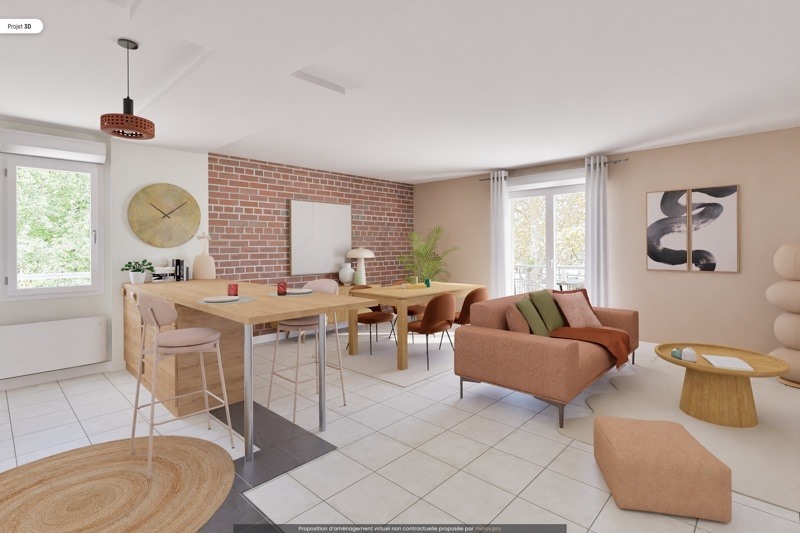 Vente Appartement BORDEAUX - 3 pièces -65 m² - (33300)