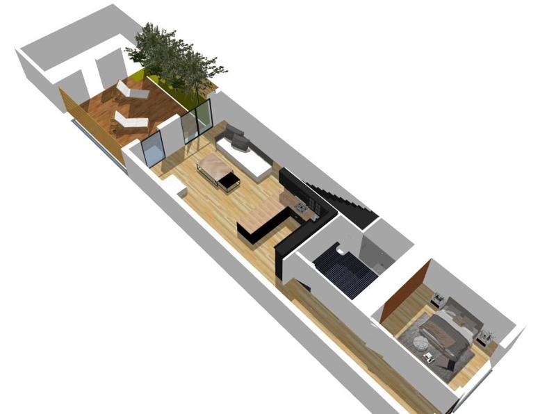 Vente Maison BORDEAUX - 4 pièces -76 m² - (33300)