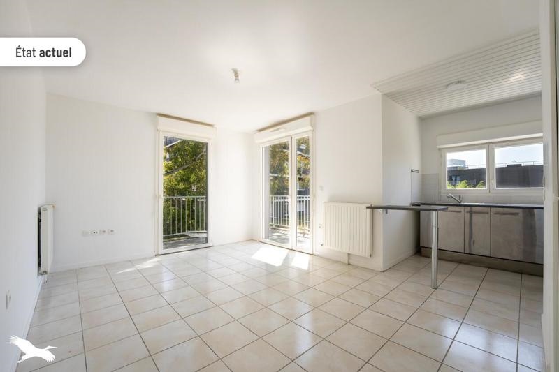 Vente Appartement BORDEAUX - 2 pièces -47 m² - (33300)