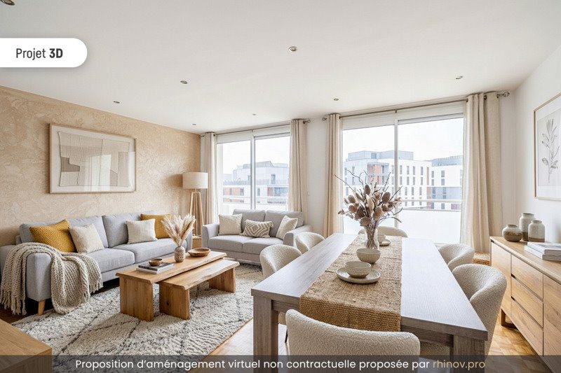 Vente Appartement LYON 08 - 4 pièces -97 m² - (69008)