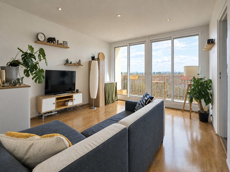 Vente Appartement Bron - 3 pièces -60,4 m² - (69500)