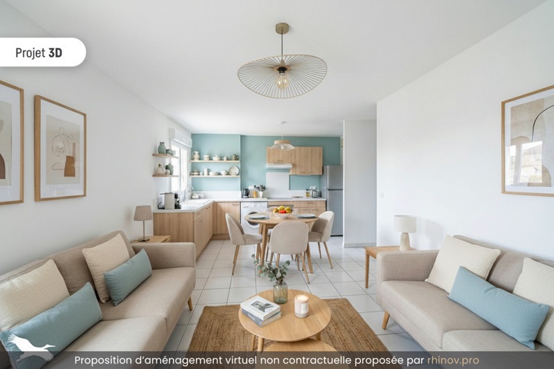 Vente Appartement GUJAN MESTRAS - 3 pièces -59 m² - (33470)