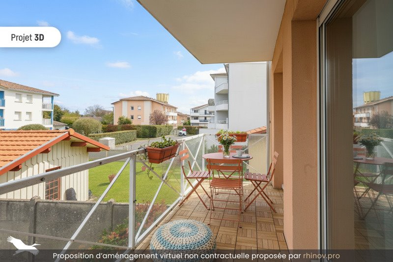 Vente Appartement GUJAN MESTRAS - 2 pièces -46 m² - (33470)