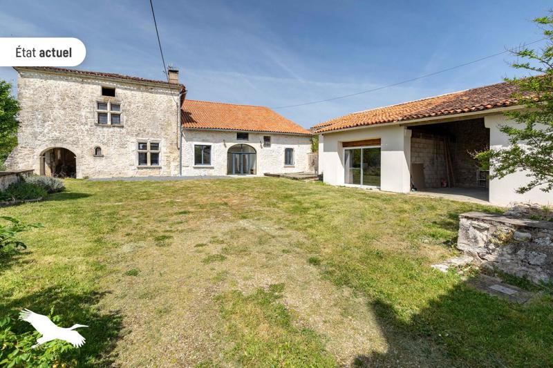 Vente Maison FONTENILLE - 8 pièces -295 m² - (16230)