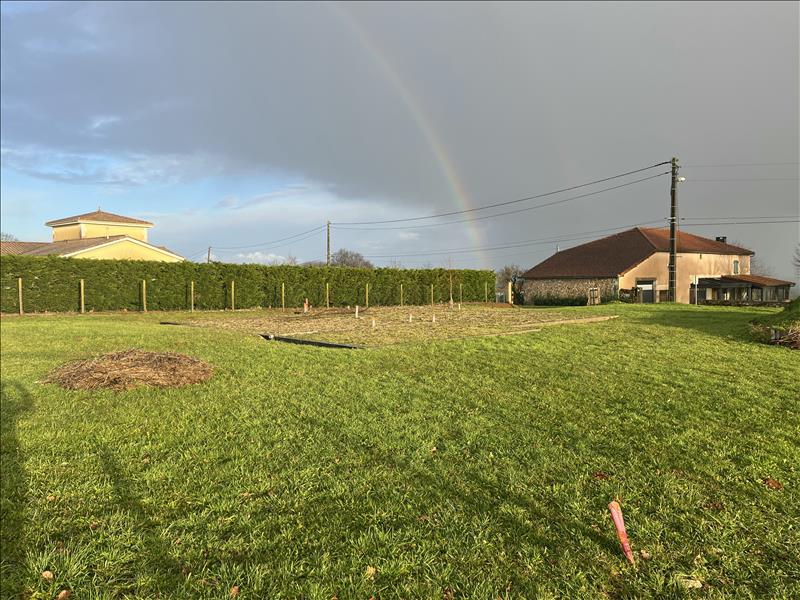 Vente Terrain ORGEDEUIL - -1000 m² - (16220)