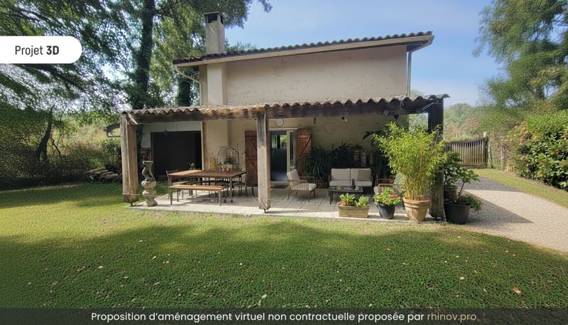 Vente Maison LARUSCADE - 3 pièces -49 m² - (33620)