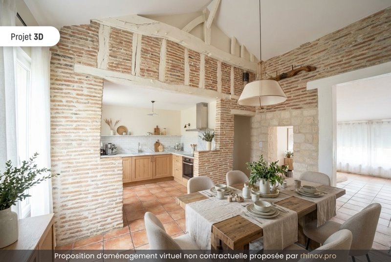 Vente Maison LARUSCADE - 6 pièces -168 m² - (33620)