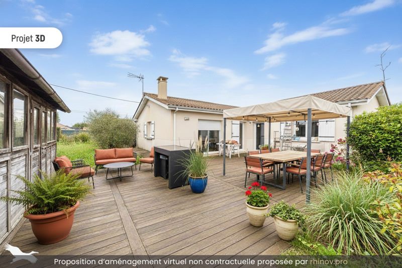 Vente Maison CEZAC - 5 pièces -130 m² - (33620)