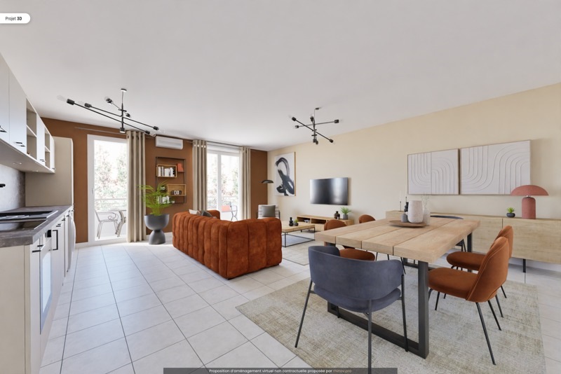 Vente Appartement TOULOUSE - 3 pièces -67 m² - (31300)