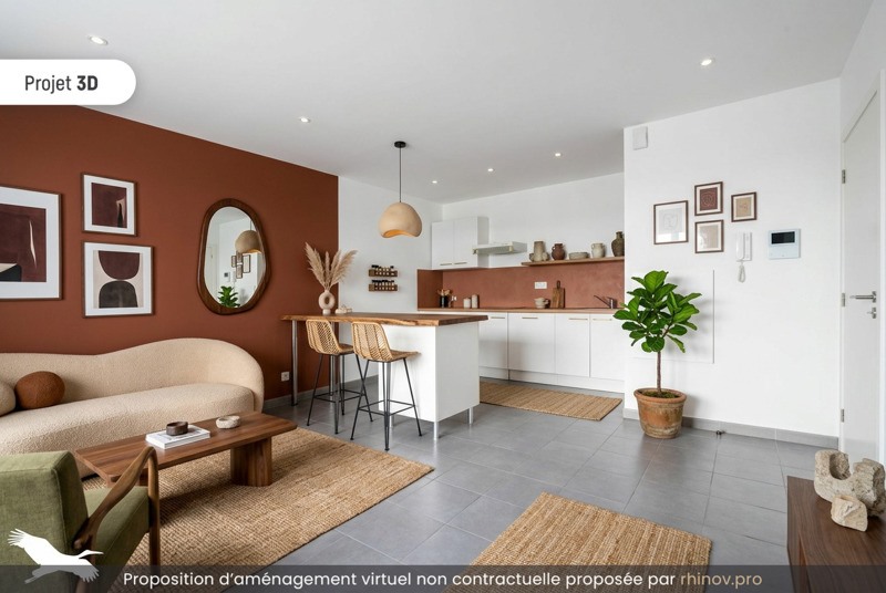 Vente Appartement TOULOUSE - 3 pièces -57 m² - (31300)