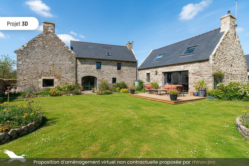 Vente Maison GOULIEN - 7 pièces -250 m² - (29770)