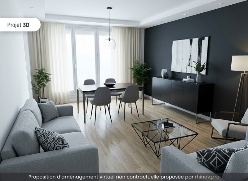 Vente Appartement CARHAIX PLOUGUER - 3 pièces -55 m² - (29270)