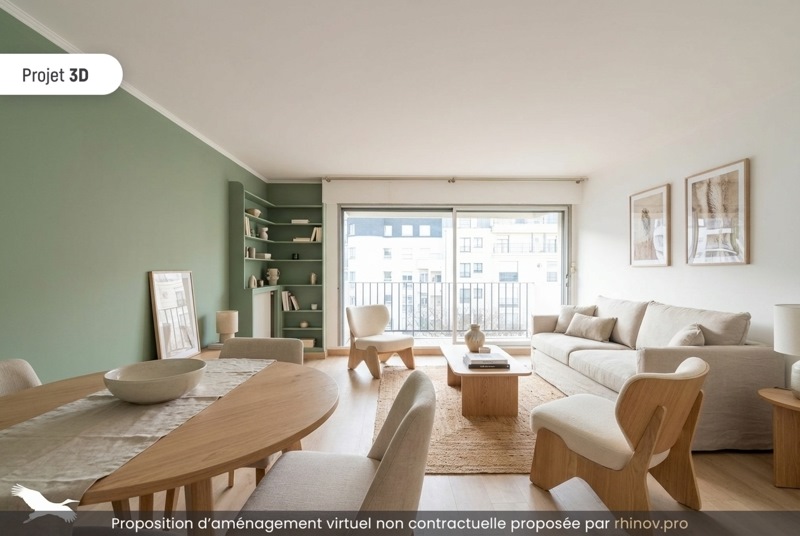 Vente Appartement LA GARENNE COLOMBES - 3 pièces -73 m² - (92250)