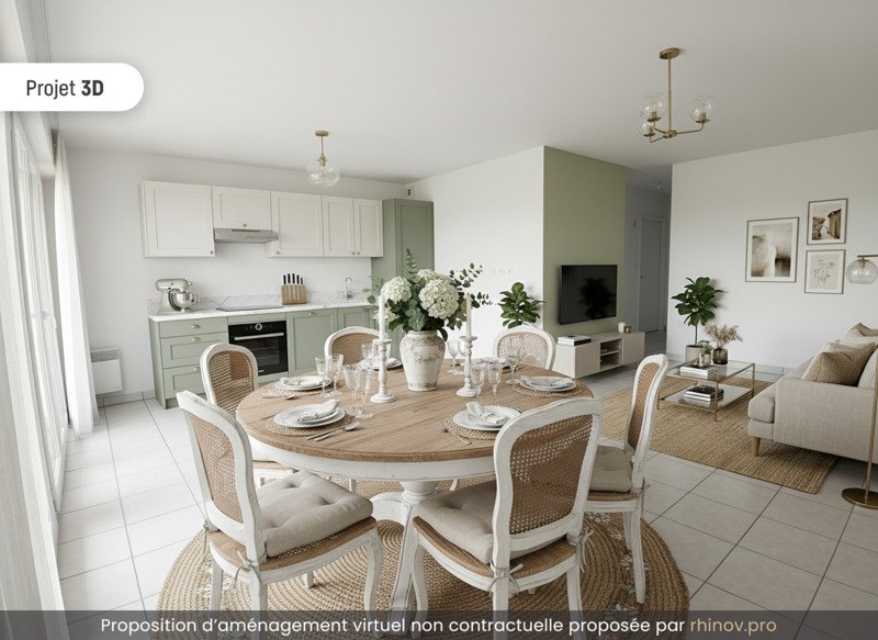 Vente Appartement ARTIX - 2 pièces -52 m² - (64170)