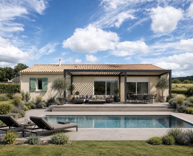 Vente Maison BASSILLAC ET AUBEROCHE - 4 pièces -110 m² - (24640)