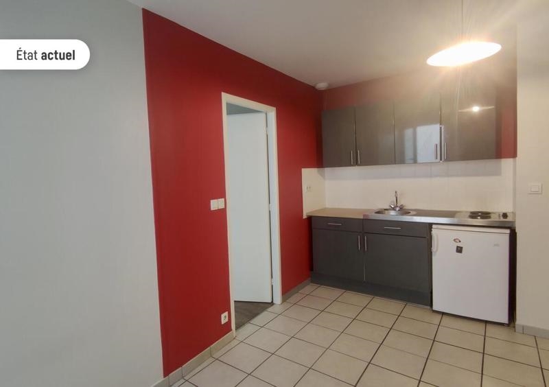 Vente Appartement TOURS - 2 pièces -32 m² - (37000)