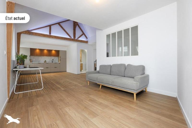 Vente Appartement TOURS - 2 pièces -47 m² - (37000)