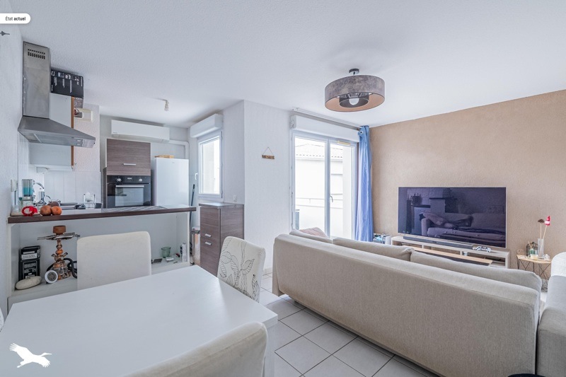 Vente Appartement FARGUES ST HILAIRE - 3 pièces -53 m² - (33370)