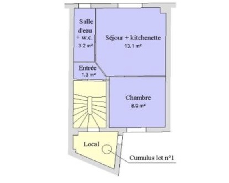 Vente Appartement BORDEAUX - 1 pièce -25,6 m² - (33800)