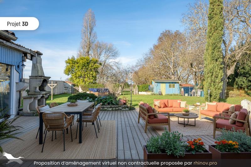 Vente Maison ST GEORGES DES COTEAUX - 5 pièces -114 m² - (17810)