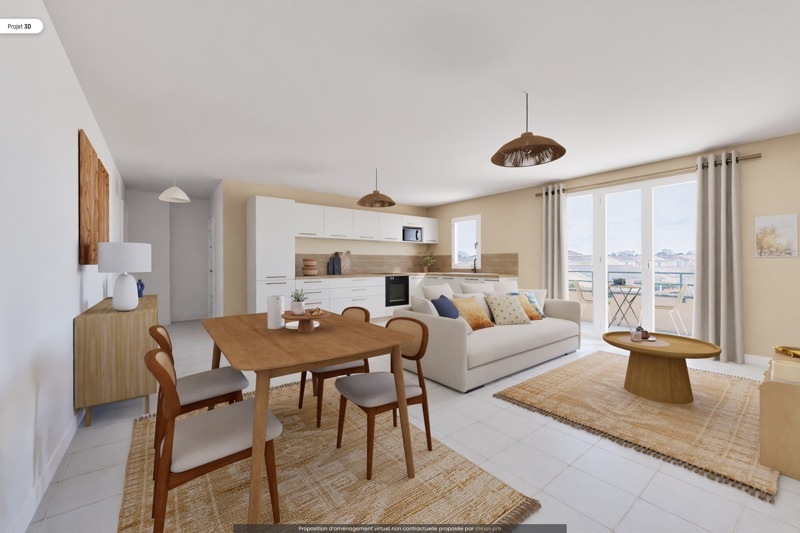 Vente Appartement AUSSONNE - 3 pièces -64 m² - (31840)