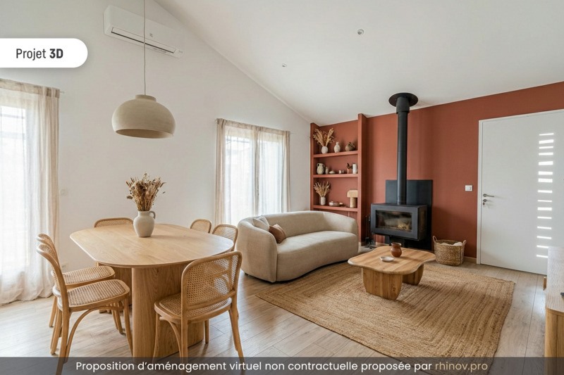 Vente Maison LANGOIRAN - 3 pièces -67 m² - (33550)