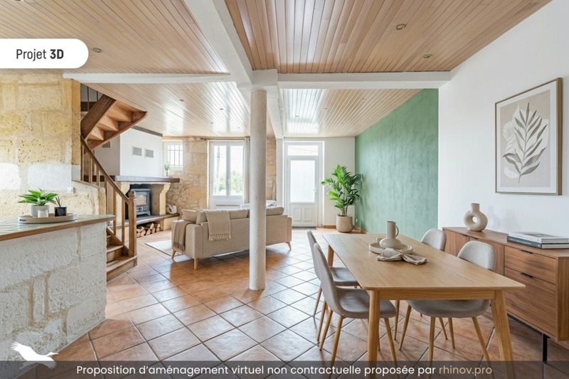 Vente Maison TABANAC - 4 pièces -124 m² - (33550)
