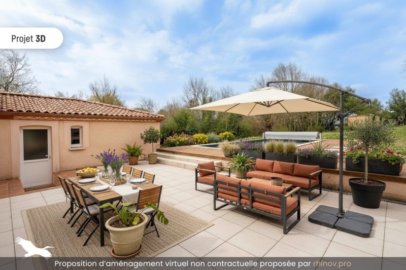 Vente Maison LABRUGUIERE - 6 pièces -120 m² - (81290)