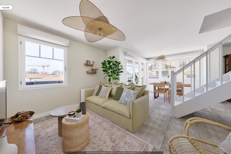 Vente Appartement AUDENGE - 3 pièces -64 m² - (33980)