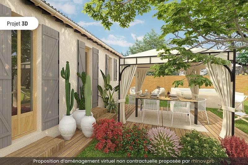 Vente Maison LABASTIDE ST PIERRE - 4 pièces -100 m² - (82370)