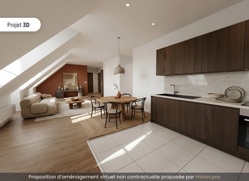 Vente Appartement PONTOISE - 3 pièces -73 m² - (95300)