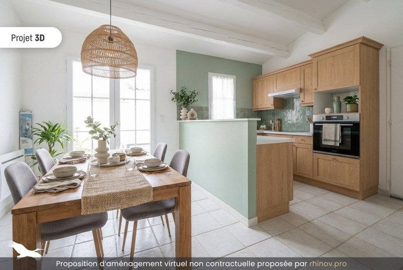 Vente Maison ST DENIS D OLERON - 3 pièces -59 m² - (17650)