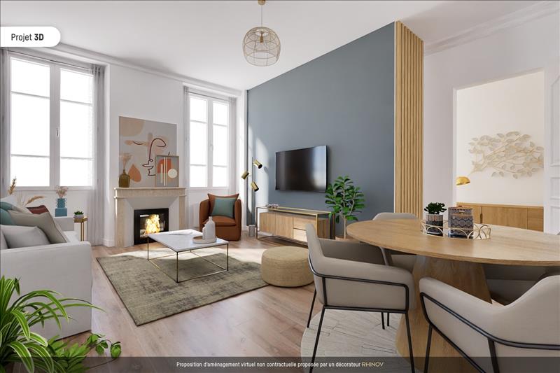 Vente Appartement BORDEAUX - 3 pièces -82 m² - (33300)