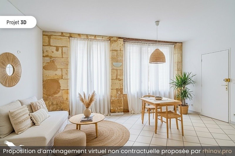Vente Appartement BORDEAUX - 2 pièces -40 m² - (33300)