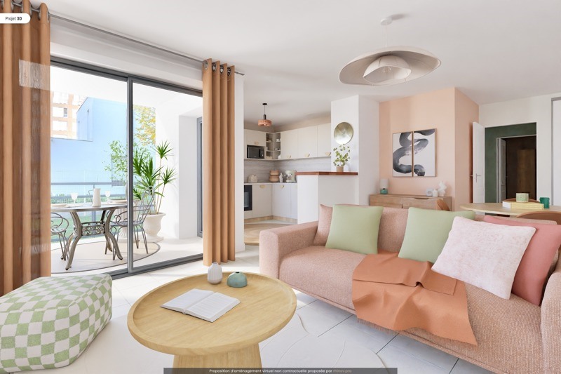 Vente Appartement BORDEAUX - 3 pièces -56 m² - (33300)