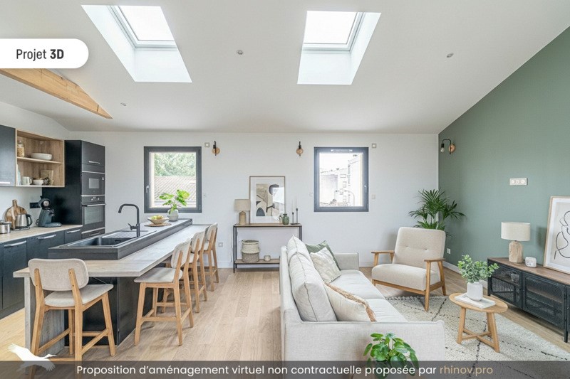 Vente Appartement BORDEAUX - 3 pièces -65 m² - (33300)