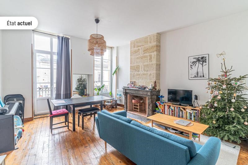 Vente Appartement BORDEAUX - 3 pièces -81 m² - (33300)