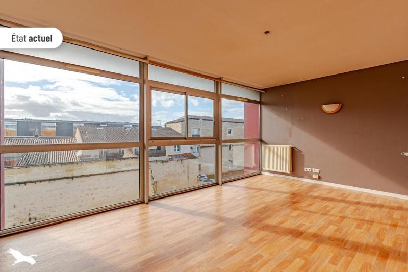 Vente Appartement BORDEAUX - 2 pièces -49 m² - (33300)