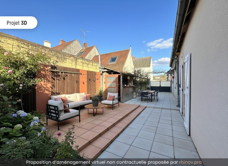 Vente Maison VILLENEUVE SUR CHER - 3 pièces -123 m² - (18400)