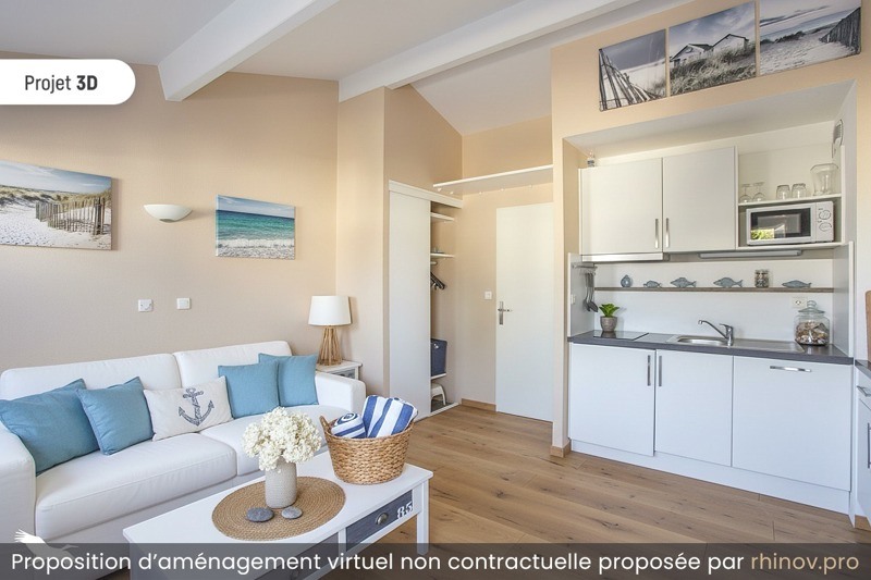 Vente Appartement LA FLOTTE - 1 pièce -23 m² - (17630)