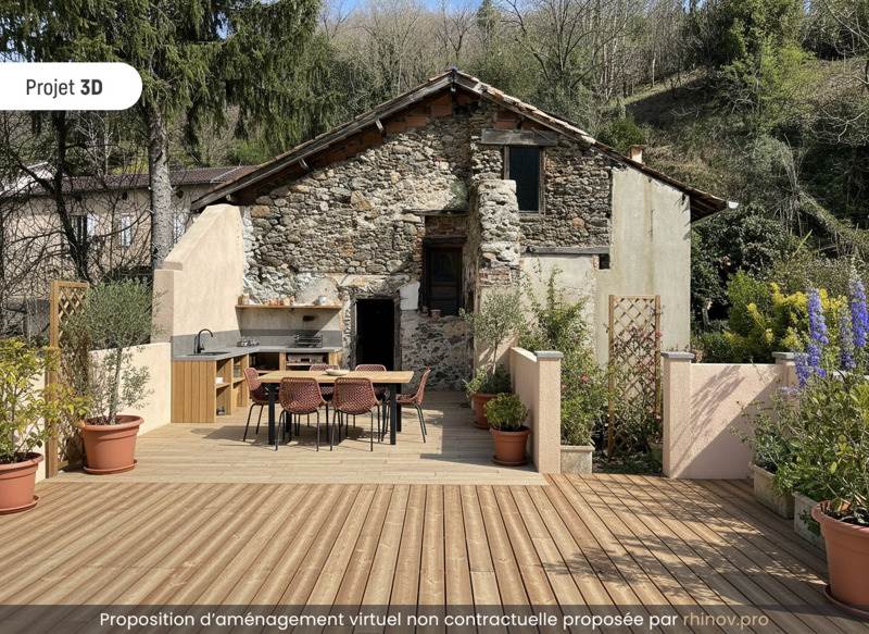 Vente Maison BOISSE PENCHOT - 4 pièces -75 m² - (12300)