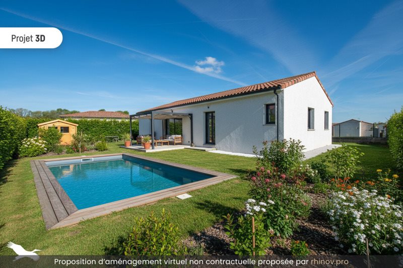 Vente Maison EAUNES - 4 pièces -100 m² - (31600)