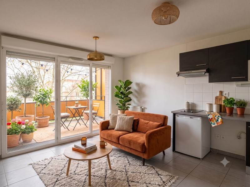 Vente Appartement TOURNEFEUILLE 31170 2 pièces - 37 m²