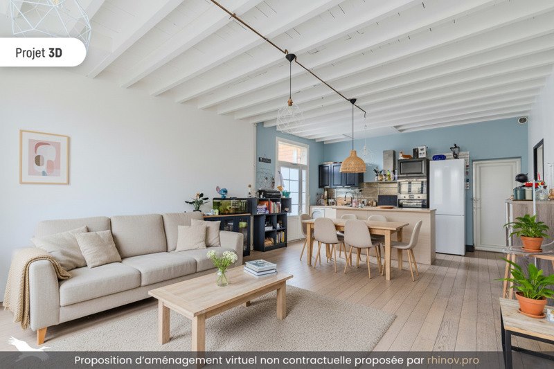 Vente Maison ARVEYRES - 3 pièces -100 m² - (33500)